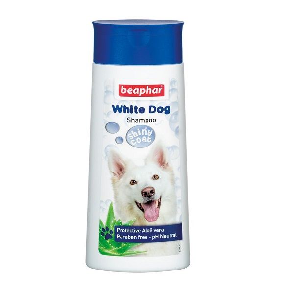 شامپو سگ بیفار مدل white dog وزن 250 میلی میلتر