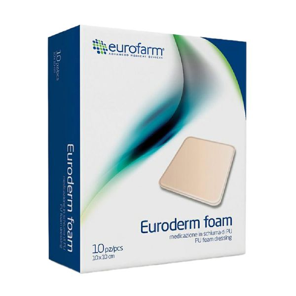 پانسمان یوروفارم مدل 10.10 بسته 10 عددی