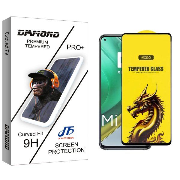 محافظ صفحه نمایش جی اف مدل Diamond Y-Horo مناسب برای گوشی موبایل شیائومی mi 10t pro