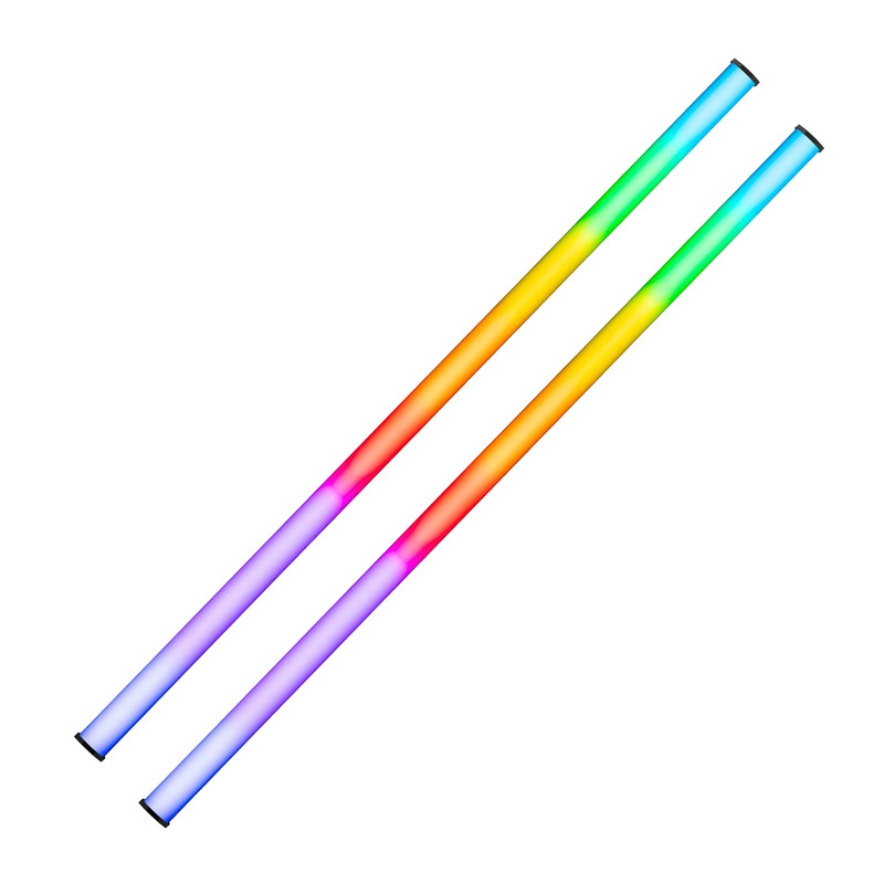 نور ثابت ال ای دی مدل RGB 100 FULL COLOR X2 بسته 2 عددی