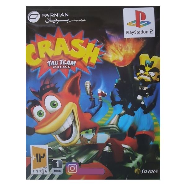 بازی CRASH TAG TEAM RACING مخصوص Ps2