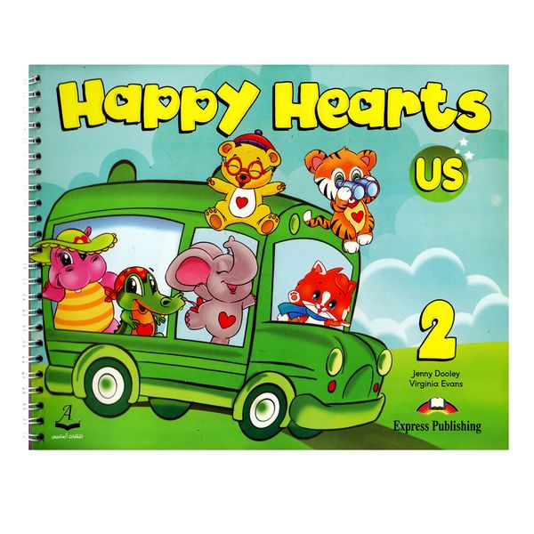 کتاب Happy Hearts 2 اثر Jenny Dooley and Virginia Evans انتشارات آرماندیس