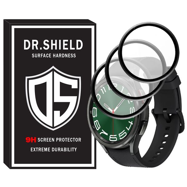 محافظ صفحه نمایش دکترشیلد مدل DR-PM مناسب برای ساعت هوشمند سامسونگ Galaxy Watch 6 classic 47 بسته سه عددی