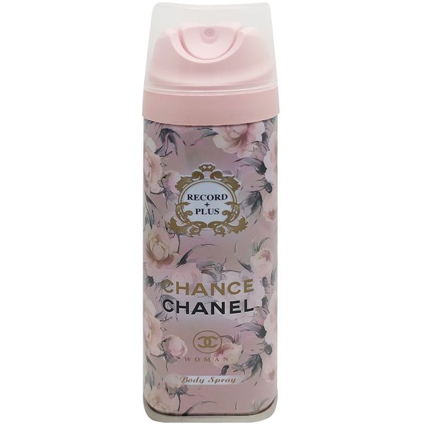 اسپری خوشبو کننده بدن زنانه رکورد مدل Chance Chanel حجم 200 میلی لیتر