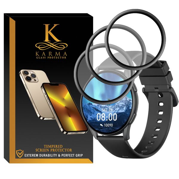 محافظ صفحه نمایش کارما مدل KA-PM مناسب برای ساعت هوشمند کیسلکت Kieslect K11 بسته سه عددی