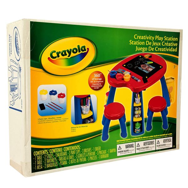 بازی آموزشی رنگ آمیزی کرایولا مدل Creativity Play Station کد 5039