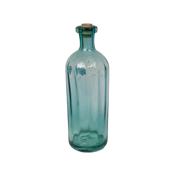 بطری شیشه ای مدل خط دار