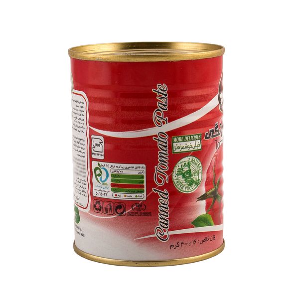 رب گوجه فرنگی ماهوند - 400 گرم مجموعه 6 عددی