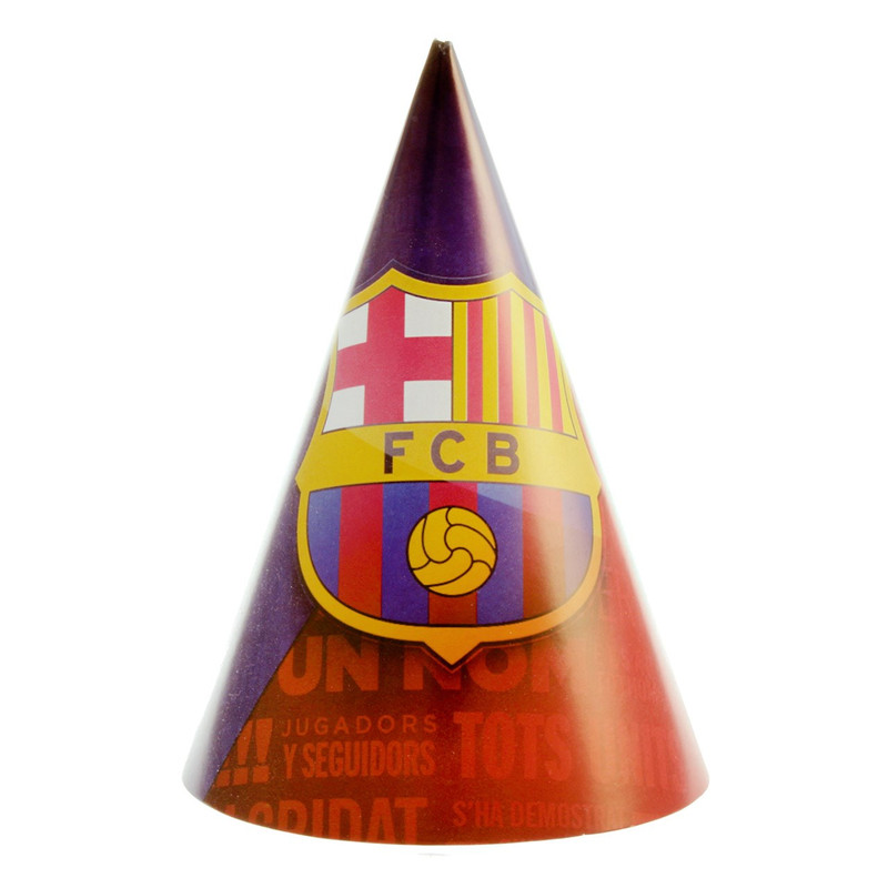 کلاه ستاره رنگارنگ مدل بارسلونا بسته 10 عددی