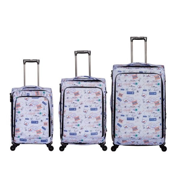 مجموعه سه عددی چمدان رز مری مدل RL-453-3B