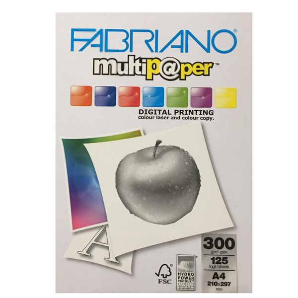 کاغذ فابریانو مدل G300 سایز A4 بسته 125 عددی
