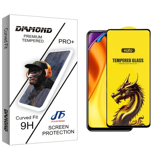 محافظ صفحه نمایش جی اف مدل Diamond Y-Horo مناسب برای گوشی موبایل شیائومی poco m3 pro