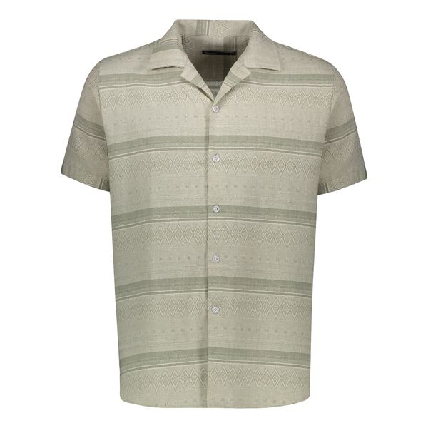 پیراهن آستین کوتاه مردانه باینت مدل 2261733 رنگ سبز