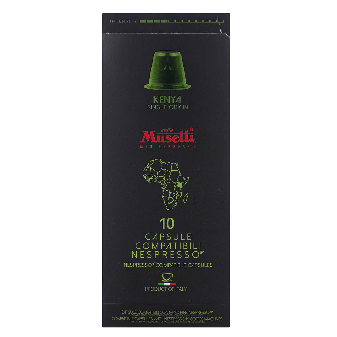 کپسول قهوه موزتی مدل Kenya تعداد 10 عددی