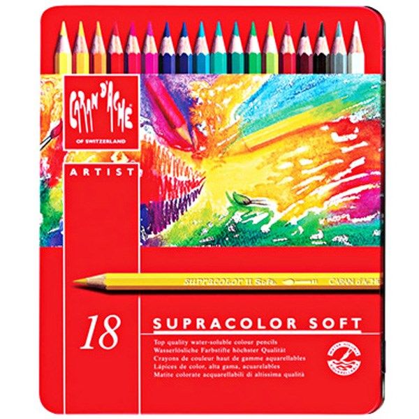 مداد آبرنگی 18 رنگ کارن داش سری آرتیست کد 3888318