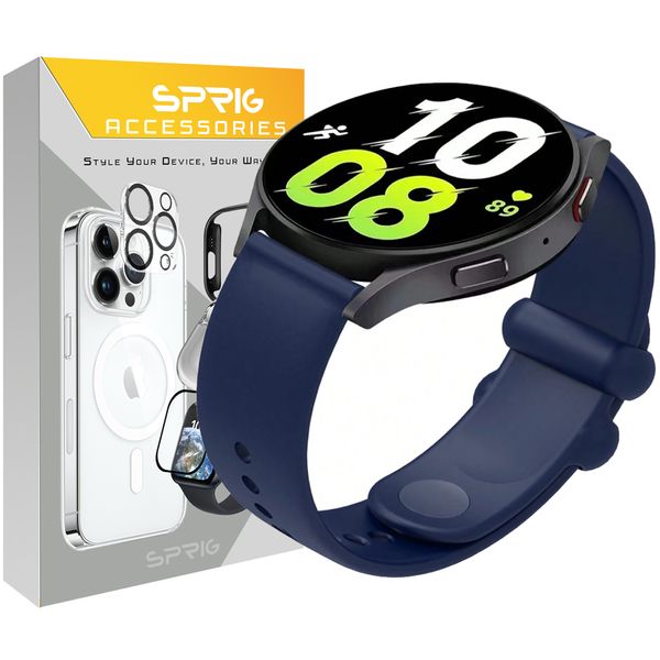 بند اسپریگ مدل PUFF مناسب برای ساعت هوشمند سامسونگ Galaxy watch 4 /Galaxy Watch Active / Active 2 40mm / Active 2 44mm / Gear S2 / Watch 3 size 41mm