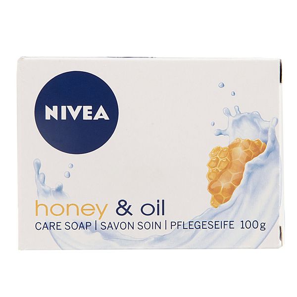 صابون شستشو نیوآ مدل Honey And Oil Cream Soap وزن 100 گرم