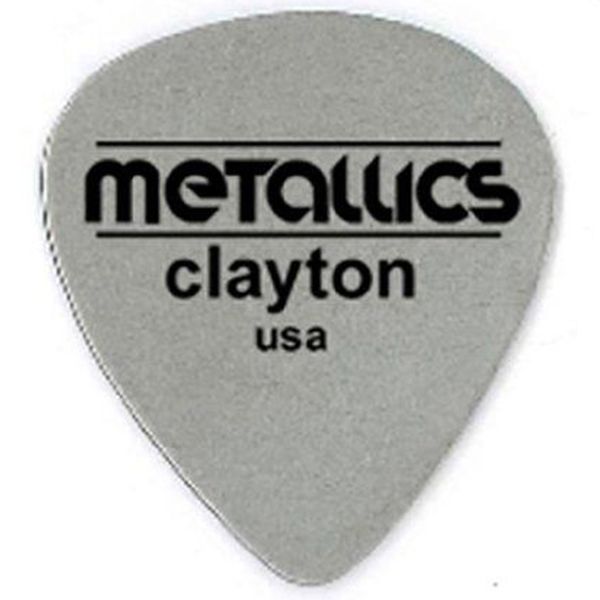 پیک گیتار الکتریک کلایتون مدل نازک Steel Metallics بسته‌ سه عددی