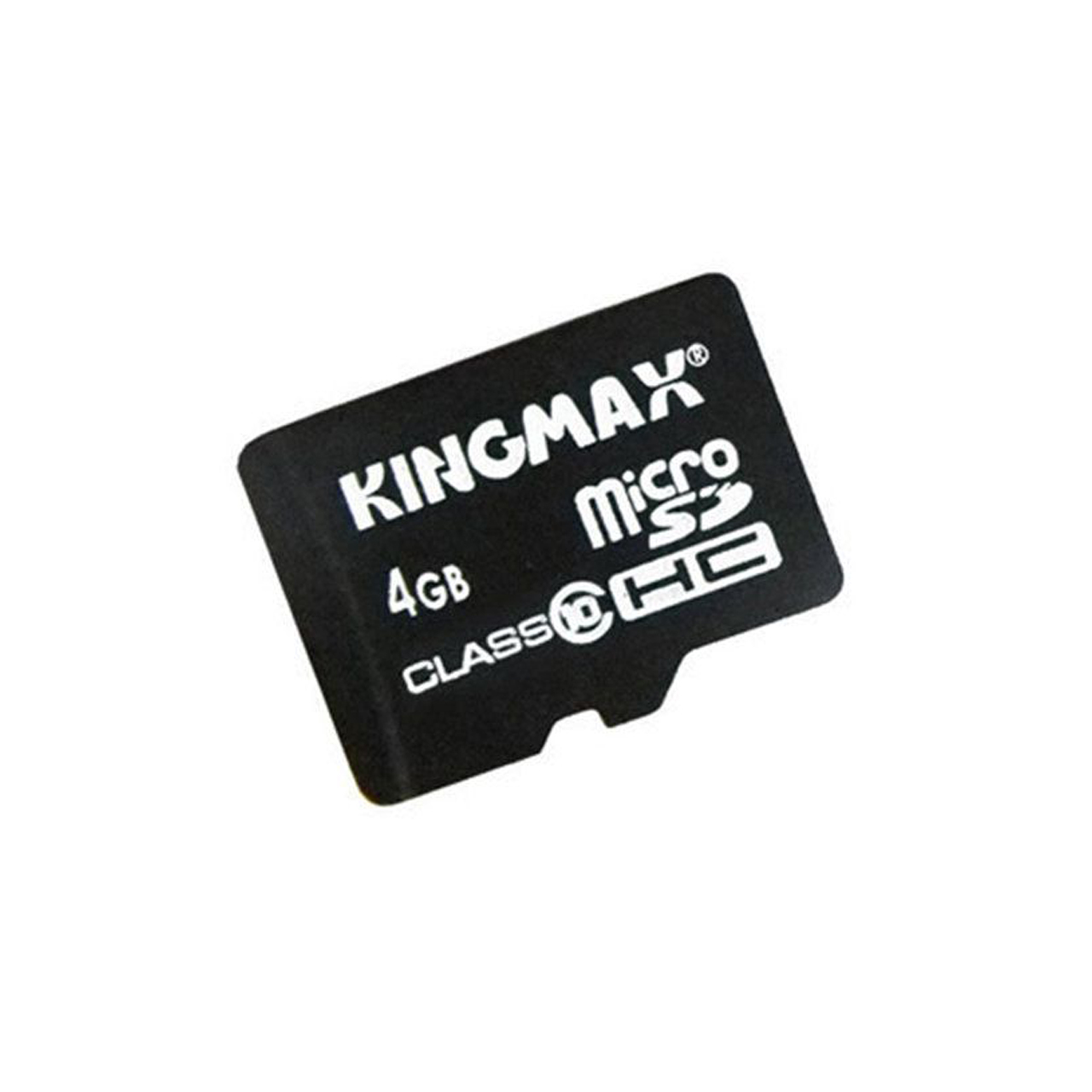 کارت حافظه microSDHC کینگ مکس کلاس 10 سرعت 10Mbps همراه با آداپتور SD ظرفیت 4 گیگابایت