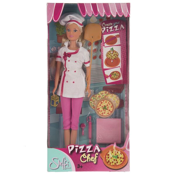 عروسک سیمبا مدل Steffi Love Pizza سایز متوسط