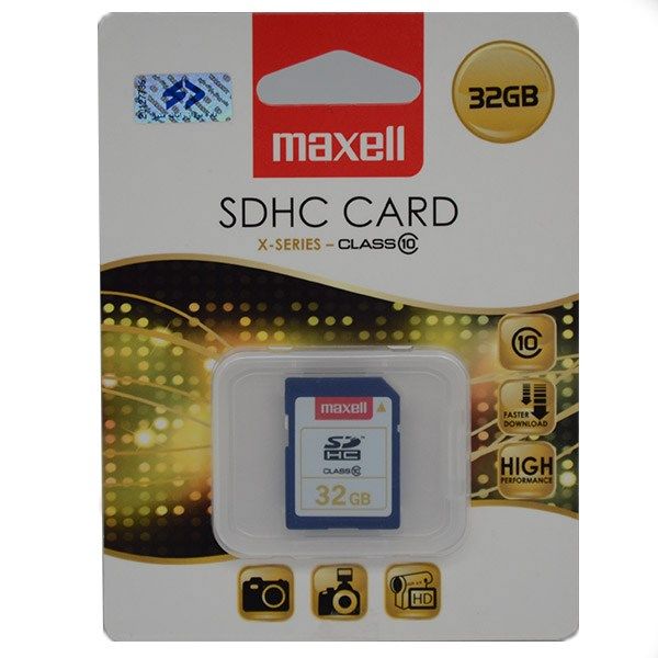 کارت حافظه مکسل SDHC Card 32GB x-Series Class 10