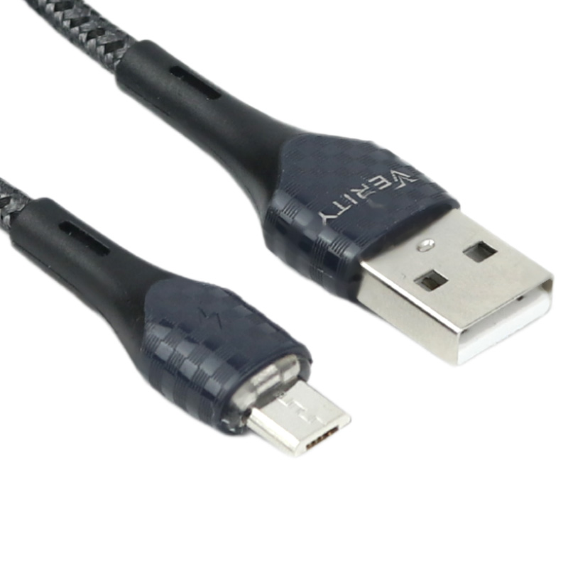 کابل تبدیل USB به microUSB وریتی مدل CB3143A طول 1 متر