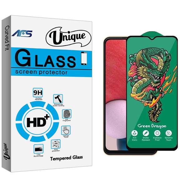 محافظ صفحه نمایش ای اف اس مدل Unique Green_Dragon مناسب برای گوشی موبایل سامسونگ Galaxy A13