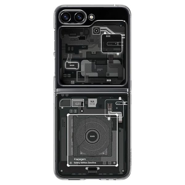 کاور اسپیگن مدل AirSkin Zero One مناسب برای گوشی موبایل سامسونگ Galaxy Z Flip 5