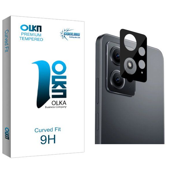 محافظ لنز گوشی کولینگ مدل Olka 3D مناسب برای گوشی موبایل شیائومی Redmi Note 12 4G
