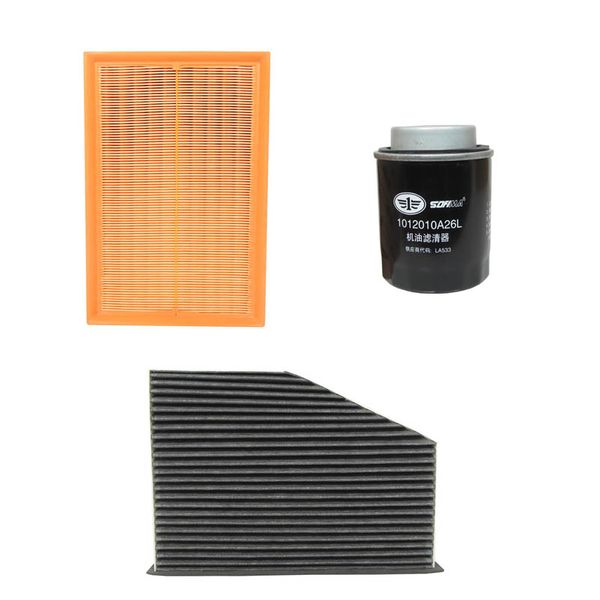 فیلتر هوا فاو مدل 1109160EY مناسب برای فاو بی سی به همراه فیلتر روغن و فیلتر کابین