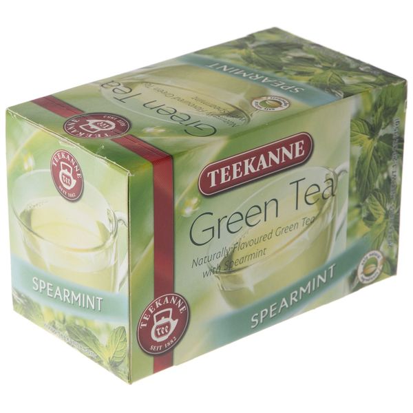 چای سبز کیسه‌ ای تی کانه مدل Spearmint بسته 20 عددی