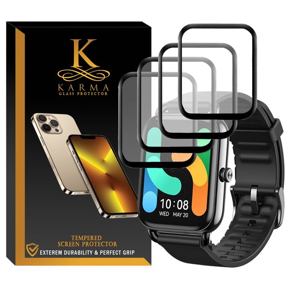 محافظ صفحه نمایش کارما مدل KA-PM مناسب برای ساعت هوشمند هایلو RS4 Plus - بسته 4 عددی