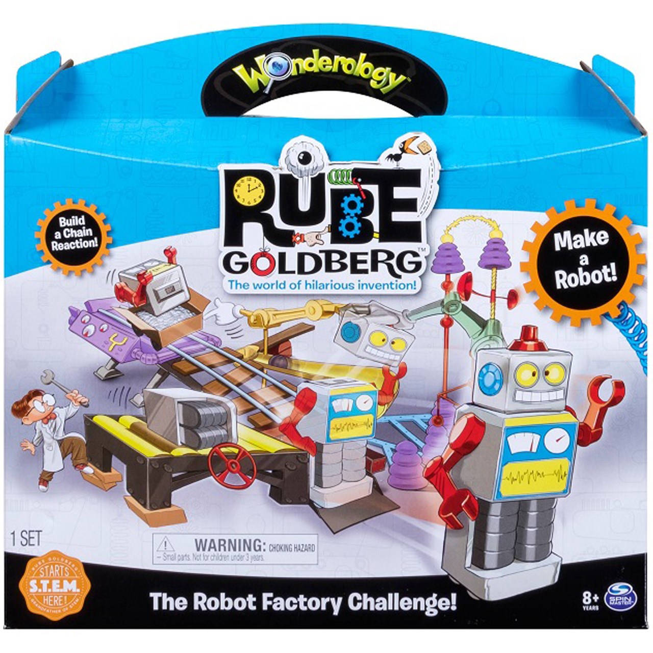 بازی فکری اسپین مستر مدل Robot Factory Challenge