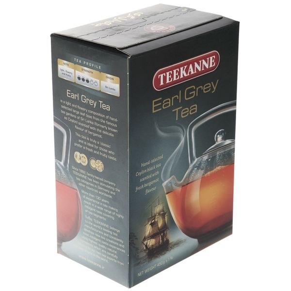 چای سیاه تی کانه مدل Earl Grey مقدار 450 گرم