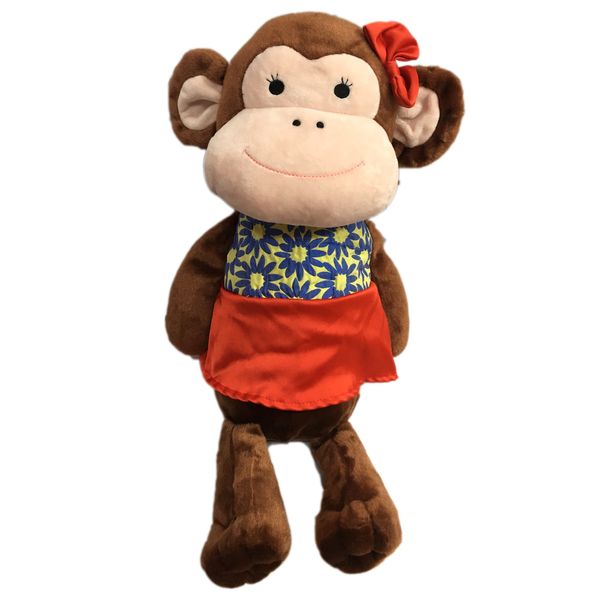 عروسک میمون بانیبو مدل Girl Monkey ارتفاع 45 سانتی متر