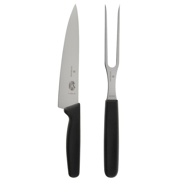 ست 2 تکه چاقو و چنگال آشپزخانه ویکتورینوکس مدل 5.1023.2