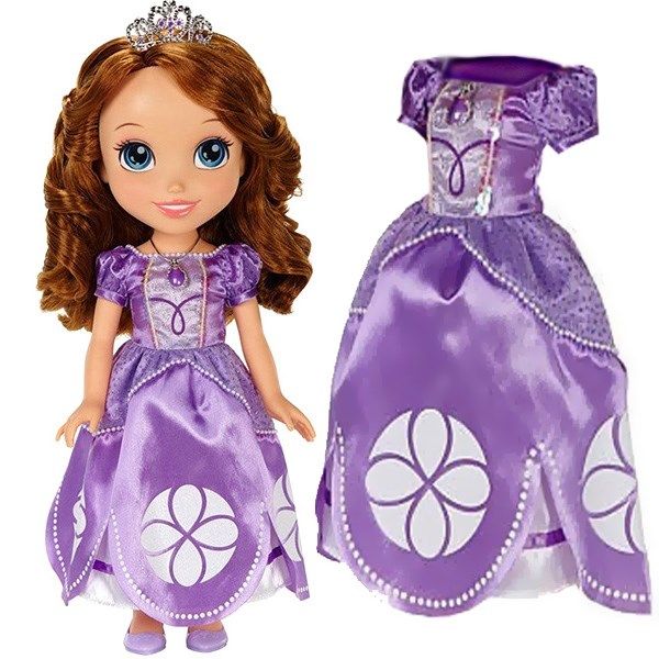 عروسک جکس پسفیک مدل شاهزاده سوفیا به همراه لباس سایز کودک کد 93122 سایز 3