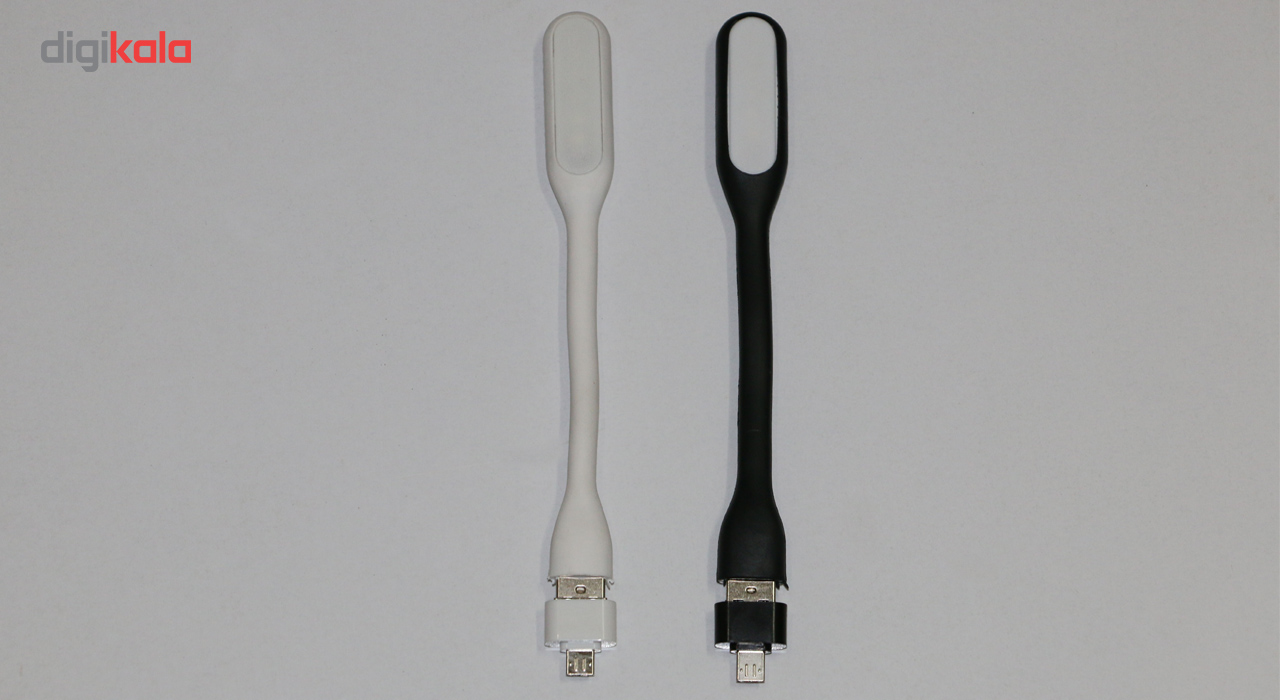 چراغ ال ای دی USB ریمکس به همراه مبدل USB به micro USB