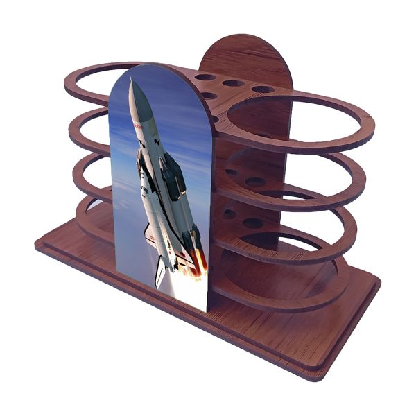 جامدادی رومیزی مدل پارسا طرح شاتل فضایی ناسا