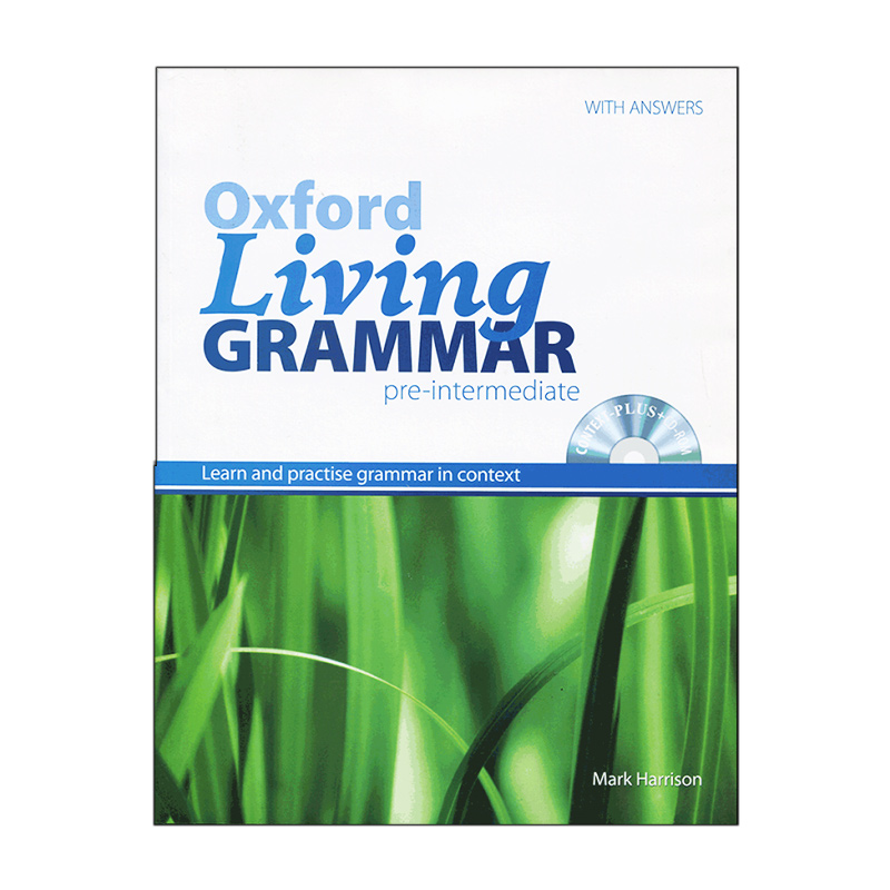 کتاب Oxford Living Grammar Pre-intermediate اثر Mark Harrison انتشارات Oxford