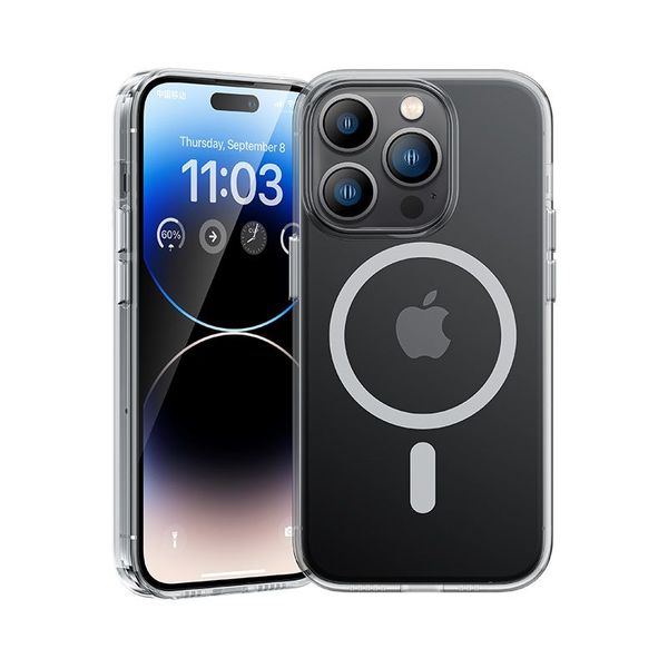 کاور بنکس مدل Crystal Magnetic مناسب برای گوشی موبایل اپل iPhone 14 Pro Max