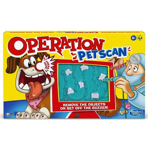 بازی آموزشی هاسبرو مدل Operation Pet Scan کد E9694