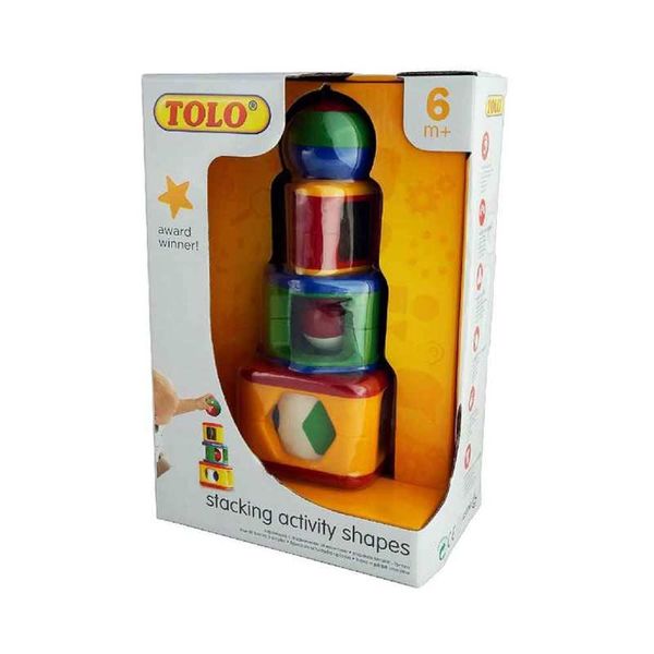 بازی آموزشی تولو مدل Cylindrical Puzzle 