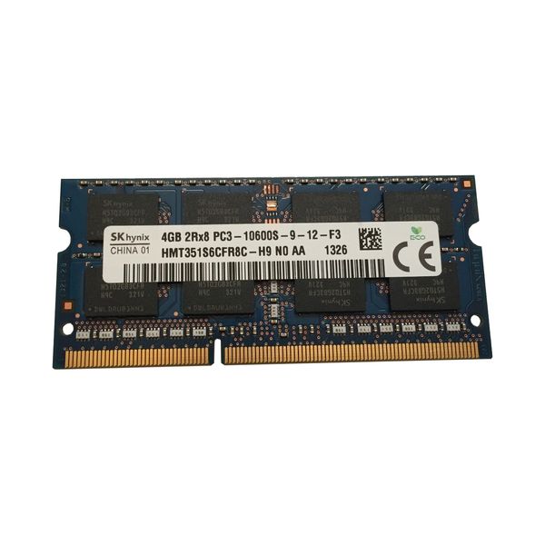 رم لپ تاپ اس کی هاینیکس مدل 1333 DDR3 PC3 10600S MHz ظرفیت 4 گیگابایت