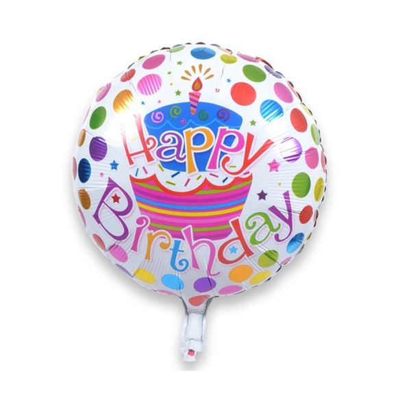 بادکنک فویلی بانیبو مدل Happy Birthday سایز 120