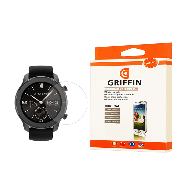 محافظ صفحه نمایش گریفین مدل WPTGN GN to مناسب برای ساعت هوشمند امیزفیت GTR 42mm