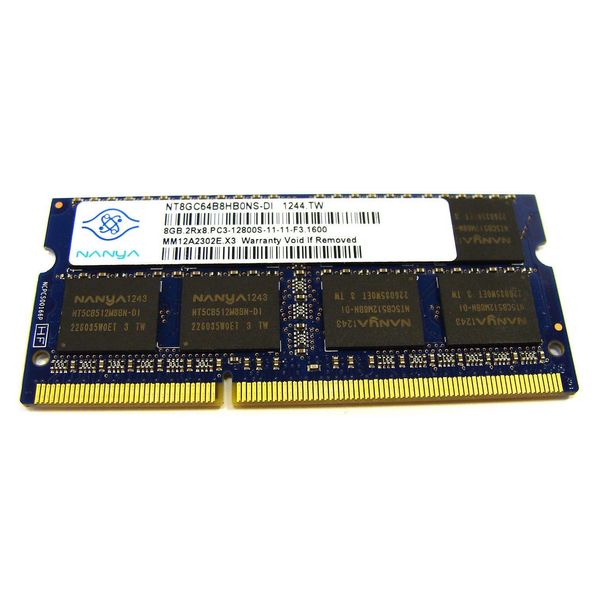 رم لپ تاپ نانیا مدل 1600 DDR3L PC3L 12800S MHz ظرفیت 8 گیگابایت