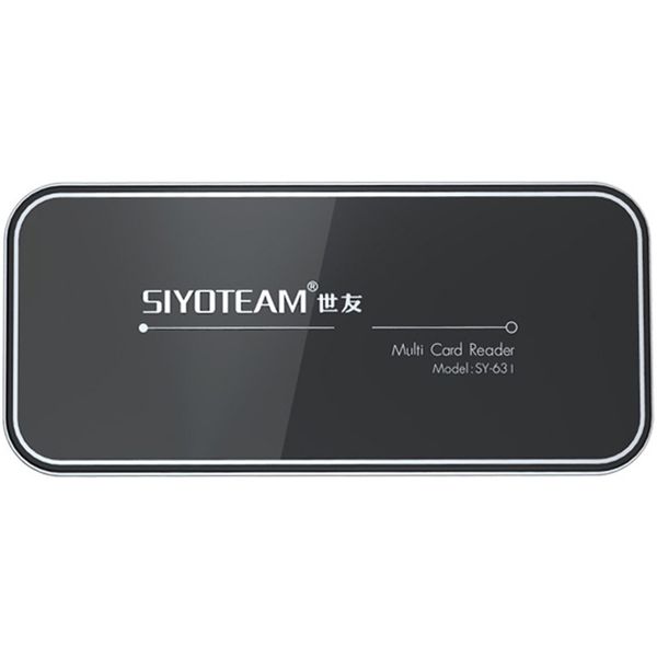 کارت خوان چند کاره سایوتیم مدل SY-631 با رابط USB 2.0 و کابل