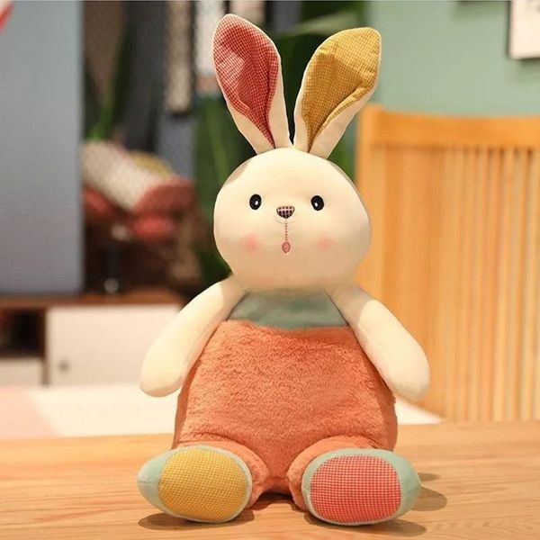 عروسک مدل خرگوش ارتفاع 60 سانتی متر به همراه پتو 