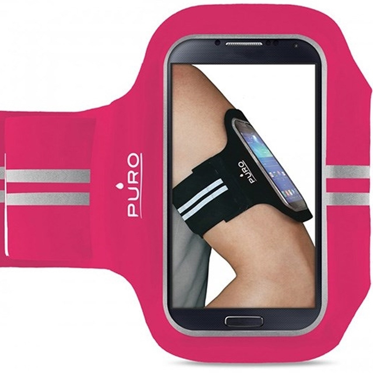 کیف بازویی پورو مدل UNIBAND مناسب برای گوشی های موبایل تا 5.1 اینچ